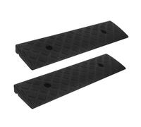 BUGUUYO 2 Piezas Rampas para Coches de Goma Resistente Altura Antideslizantes y Resistentes la para Bordillos y Entradas de Vehículos