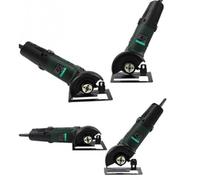 BUGUUYO 2 Piezas Soporte para Amoladora Angular Metálico Ajustable con Cubierta Protectora Kit de Accesorios para Corte Seguro Trabajos de Carpintería