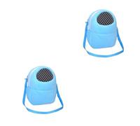 BUGUUYO 2piezas Mochila Transportadora De Algodón Transpirable para Mascotas Bolsa Portátil para Hámster Ardilla Cobaya y Chinchilla s