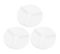 BUGUUYO 3 Piezas Alumina Refractory Kiln Mat Pottery Support Pad For Glaze Firing High-temp Ceramic Refractory Mat For Clay Sculpting Glazed Works