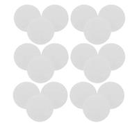 BUGUUYO 30 Almohadillas de Fibra Difusoras para Aceites Esenciales sin Perfume, Tamaño 22.5x3 Mm, Color, Absorbentes para Ambientador de Coche, Recambio para Difusores Portátiles
