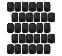 BUGUUYO 30 Unidades Tapas de Estabilidad Negras para Patas de Sillas Plegables 7/8 (22,9 Mm) de Nailon Resistente, Juego, Protectores Antivibración para Sillas Metálicas y Acolchadas, Uso
