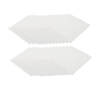 BUGUUYO 300 piezas Papel Desechable Cuadrado para Limpieza Absorbente de Polvo y Aceite Toallitas de Papel sin Pelusas para Cocina Teléfono y Uso Diario Paquete de Unidades Blancas