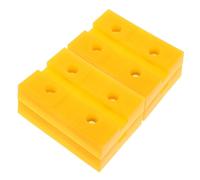 BUGUUYO 4 Piezas Almohadillas Elevadoras para Auto Antideslizantes Protección Suelo Compatible con Gatos y Elevadores de Taller y Garaje