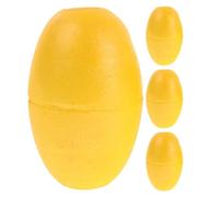 BUGUUYO 4 Piezas Flotantes de Cuerda PVC para Anclaje de Barcos y Kayak Flotadores Náuticos Visibles y Resistentes para Pesca y Marcadores de Ancla Agua