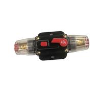 BUGUUYO 40a Portafusibles para Coche Fusibles De Reinicio del Disyuntor para Sistema De Audio Puerto De Fusibles De Protección De Circuito para Uso Automotriz