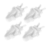 BUGUUYO 4piezas Clips De Alimento para Aves Abrazaderas De Comida para Jaula De Pájaro Fijación De Verduras y Frutas Clips para Periquitos y Canarios Material Seguro y Práctico