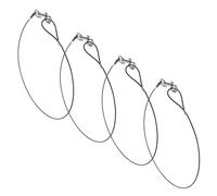 BUGUUYO 4piezas Correa para Perro De Cuerda Revestimiento Antimordidas Cable De Acero para Pasear Cachorros y Entrenamiento