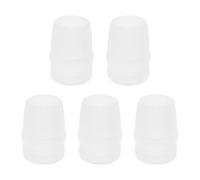 BUGUUYO 5 Piezas Boquillas Flexibles de Silicona para Botella Deportiva Kit de Válvulas Mordida Repuesto Ligero y Duradero Compatible con Botellas de Agua para Actividades al Aire