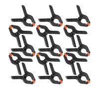 BUGUUYO 50 Pinzas de Resorte para Fondos Fotográficos de 2 Pulgadas Clips Plásticos Resistentes para Muselina y Lienzo Sujetadores Rápidos para Estudio Fotográfico y Bricolaje