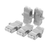 BUGUUYO 5piezas Adaptador De Óptica LC LC Unidades Kit De Conectores De Óptica para Redes Acoplador