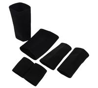 BUGUUYO 6 Piezas Protección Deportiva para Rodilleras Elbow Pads y Muñequeras Transpirables y Ligeras para Vóleibol Fútbol Baloncesto Entrenamiento Escolar