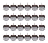 BUGUUYO 60 Unidades Almohadillas de Fieltro con Clavo para Patas de Muebles Protección Antideslizante para Sillas Mesas y Taburetes Duraderas y Fáciles de Instalar