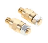 BUGUUYO Adaptador de Tornillo de Terminal de Batería de Latón - Extensor de Poste Lateral Resistente y Anticorrosión para Coche y Camión Kit de Conector Seguro y Duradero