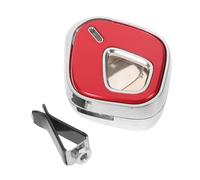 BUGUUYO Ambientador para Coche Clip Ventilación Fragancia de Flor de Gardenia, Clip Difusor de Aire Acondicionado Decorativo, Accesorio para Interior de Vehículo, Perfumador Seguro