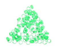 BUGUUYO Anillos para Patas De Paloma 100 Piezas Anillos De Identificación Fácil De Identificar para Palomas Mensajeras y Más