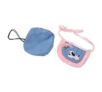 BUGUUYO Babero con Bufanda para Perro Atuendo De Cumpleaños para Cachorros Disfraz De Gato para Mascota Pañuelos De Acción De Gracias para Perros Gorra De Mezclilla Gorro para Gato