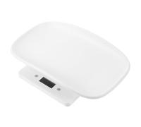 BUGUUYO Báscula Digital para Mascotas Báscula Electrónica de Cocina Capacidad 10 Kg Diseño Portátil Pantalla LED para Perros y Gatos