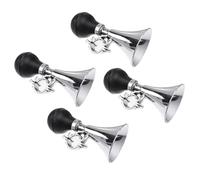 BUGUUYO Bocina de Bicicleta de Presión de Aire 4 Unidades Color Aleatorio Bocina Potente para Manillar Diseño Práctico y Duradero Adecuado para Alertar Ciclismo Color Aleatorio