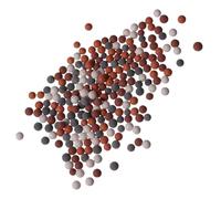 BUGUUYO Bolas Minerales para Cabezal de Ducha Filtro 2 Paquetes de Piedras Minerales de Aniones Cerámicas 60g Mezcladas en Cuatro Colores para Purificación y Suavizado del Agua