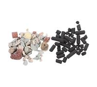 BUGUUYO Bolsa De Filtro De Carbón Activado 1kg Kit De Material De Filtrado para Acuario Cascada Medios Filtrantes