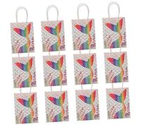 BUGUUYO Bolsas De De Sirena 12 Pcs Bajo El Mar Party Farty Para Fiestas Bolsitas De Papel
