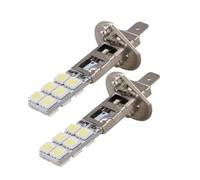BUGUUYO Bombillas Led H1 Blanca 12v 12led 5050 Para Coche, Luz Antiniebla Pareja, Bajo Consumo, Uso Exterior e Interior, Compatibles Iluminación Automotriz