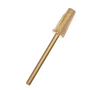 BUGUUYO Broca para Pulir Uñas de Acero de Tungsteno, Cabezal de Manicura Profesional Efecto de Molienda y Uso sin Polvo