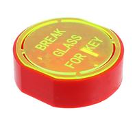 BUGUUYO Caja de Seguridad para Emergencia en Puertas y Ventanas, Resistente al Fuego, Vidrio para Romper en Caso de Emergencia, Montaje en Pared, para Llaves y Tarjetas, Caja