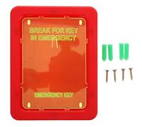 BUGUUYO Caja de Seguridad para Extintor y Llaves Montaje en Pared, Organizador para Documentos y Tarjetas en Emergencias para Oficina y Hogar Estilo