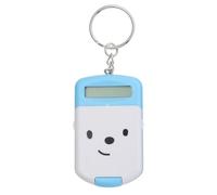 BUGUUYO Calculadora de Bolsillo Mini 2 Piezas Azul Portátil Diseño de Dibujos Animados para Estudiantes Calculadora Pequeña Ligera para Sumas y Cálculos Básicos Escuela y Oficina