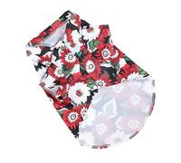 BUGUUYO Camisa De Algodón Breeze Camp Shirts Ropa De Manga para Mascotas Ropa De Moda para Mascotas para Fiestas