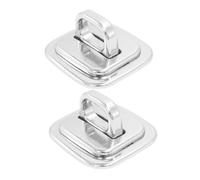 BUGUUYO Candado de Seguridad para Portátil con Base Fija Antirrobo Placa de Anclaje Compatible con Múltiples Modelos 2 Unidades para Oficina Escuela y Biblioteca