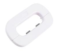 BUGUUYO Cerradura de Puerta para Refrigerador y Congelador, Cerraduras Anti-pellizco, Blanco, Plástico, sin Taladro, Bloqueo Automático para Pequeños y Bebés