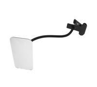 BUGUUYO Clip Rectangular Office Desk Mirror con Vidrio Resistente Espejo de Seguridad para Monitor Instalación Adaptable para Escritorio o Pared para Seguridad Personal Oficina