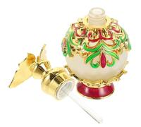 BUGUUYO Colonia Diseño Mini y Acabado Delicado Estilo Medio Oriente Arabe en Botella de Perfume Portátil de Vidrio 15ml para Almacenamiento de Líquidos Color Aleatorio