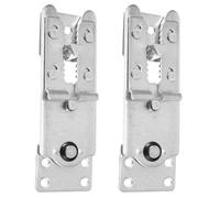 BUGUUYO Conector de Sofá Seccional de Hierro 160, 2 Piezas para Muebles, Broche de Unión Resistente para Sofás y Camas, Accesorio Práctico para Sala de Estar y Oficina, Piezas de Unión