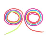BUGUUYO Cordones Redondos de Poliéster Cordones de Repuesto Coloridos 1 Par Diseño Creativo y Fácil de Combinar para Zapatillas Deportivas para Zapatos Casuales para Escuela y Compras