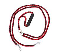 BUGUUYO Correa para Mascotas Tejida Mano Correa De Doble Cabeza para Exteriores De Adiestramiento para Perros