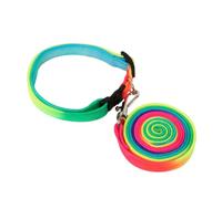 BUGUUYO Correa para Perros 2pcs Cadena De Tracción Colorida Suministros para Mascotas