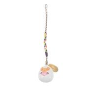 BUGUUYO Correa para teléfono celular: Amuleto de la suerte para celular - Cordón para teléfono con forma de oveja - Adorno colgante Omamori para la buena suerte, regalo para auto, único japonés