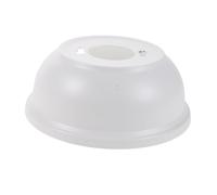 BUGUUYO Cubierta de Luz para Ventilador de Techo de Color, Pantalla de Lámpara de Jaula de Metal Resistente, Dosel Empotrable Invisible, Kit de Iluminación Compatible, Accesorio