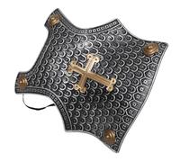BUGUUYO Disfraz Medieval de Protección Vintage de Plástico, Colores Resistentes y Cómodo para Actividades al Aire Libre y Aventuras de Caballeros