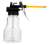 BUGUUYO Dispensador de Aceite Motor 250ml Boquilla Pequeña y Ángulo Ajustable, Botella para Aceite Plástico Adecuado para Mantenimiento de Rodamientos
