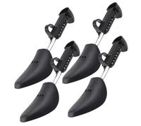 BUGUUYO Ensanchadores de Zapatos Ajustables para Mujer 4 Piezas de Plástico Negro para Mantener Forma y Aliviar Dolor en Casa Tallas 35-39