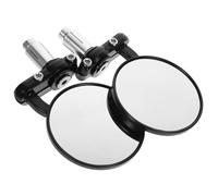 BUGUUYO Espejos Retrovisores para Moto Barra Ajustables Convexo Antideslumbrante Compatibles con Scooter Eléctrico de Visión Trasera y Fácil Instalación