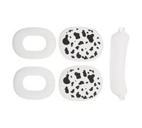 BUGUUYO Funda para Auriculares de TPU Suave Protector Resistente a Golpes y Arañazos Cubierta Decorativa con Patrón de Estrellas Compatible con Diadema y Almohadillas Funda Ligera y