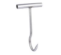 BUGUUYO Gancho Para Carne De Cocina De Acero Inoxidable t Mango Resistente Gancho Para Parrilla Carnicero Herramienta Para Procesamiento y Colgado De Carne