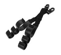 BUGUUYO Gancho para Paraguas Coche Ajustable Soporte Organizador Resistente para Asiento y Maletero Colgador Multifunción para Bolsos y Accesorios Fácil Instalación sin Herramientas