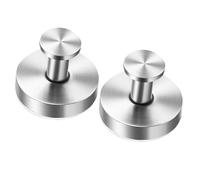 BUGUUYO Ganchos Ventosa de Acero Inoxidable 2 Unidades sin Taladro Resistentes al Agua para Baño Cocina y Dormitorio Gancho para Toallas y Abrigos Soporte Fuerte para Superficies